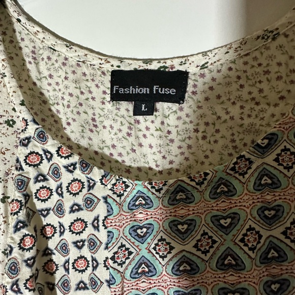 Patch work dress - Picture 3 of 3